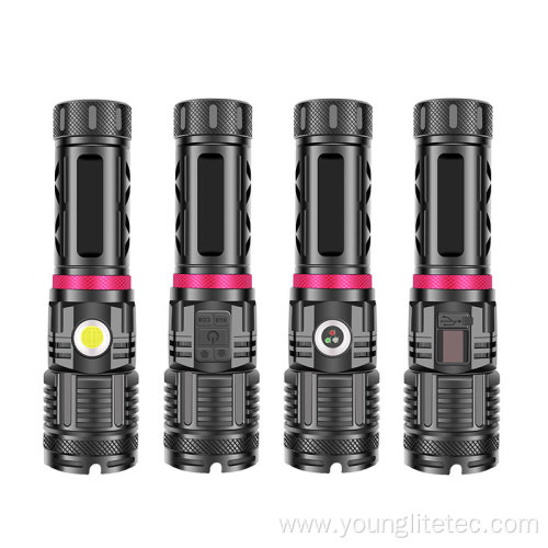 Powerful Rechargeable P90 Tactical LED Flashlight